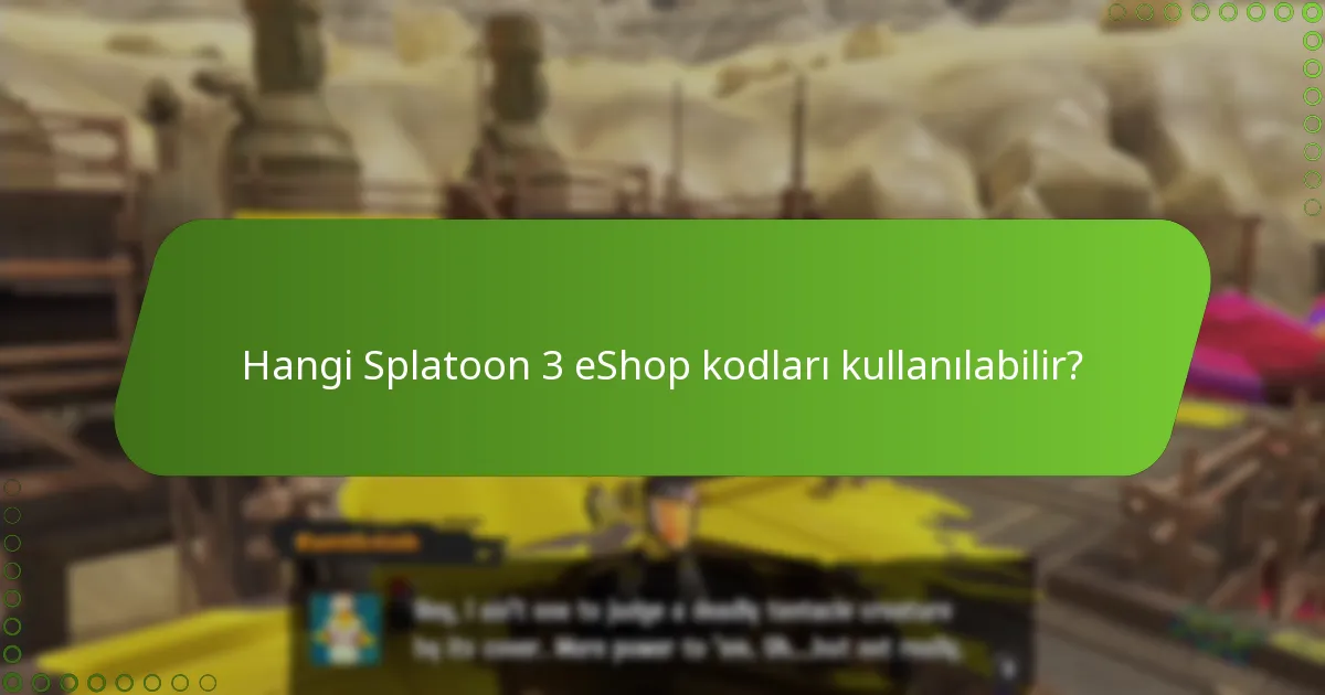 Splatoon 3 eShop kodlarını arkadaşlarım ve ailemle nasıl paylaşabilirim?