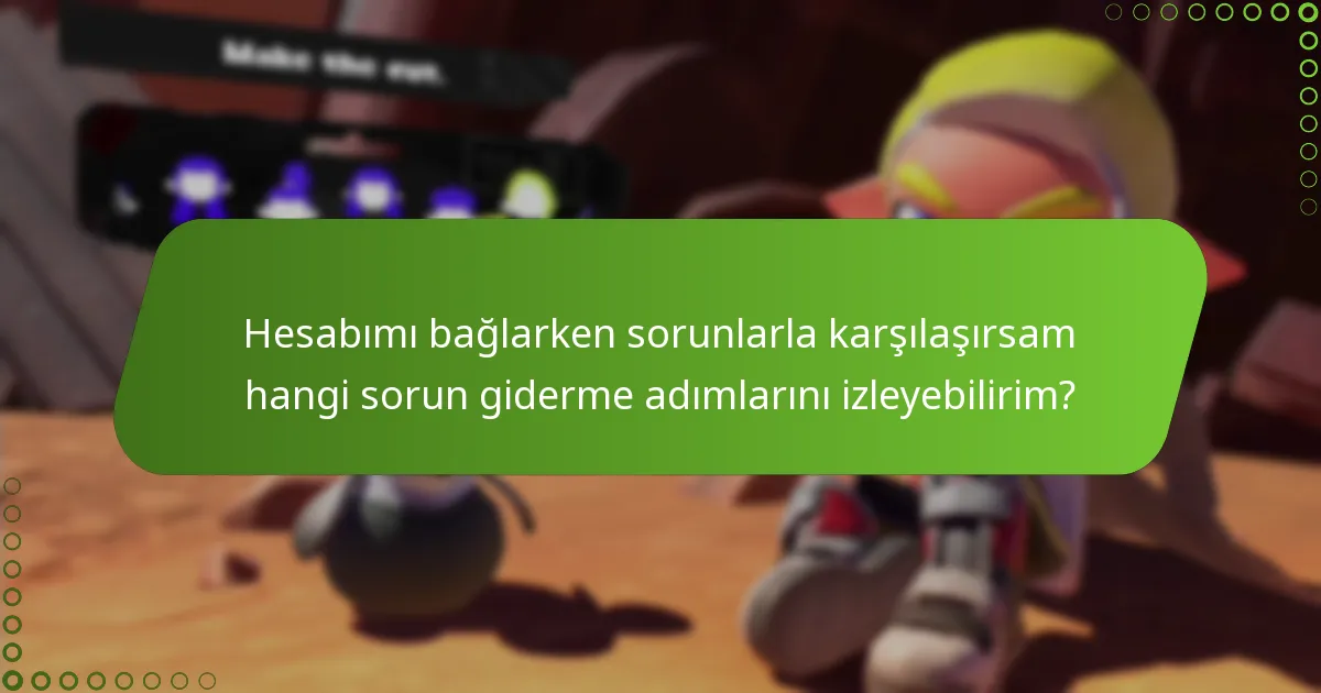 My Nintendo Hesabımı Splatoon 3 ile nasıl bağlarım?