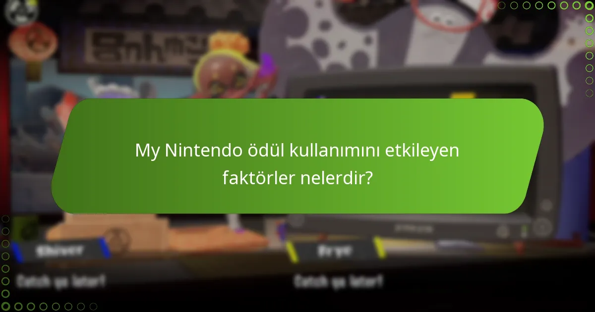 Splatoon 3’te My Nintendo ödül sorunlarını nasıl giderebilirim?