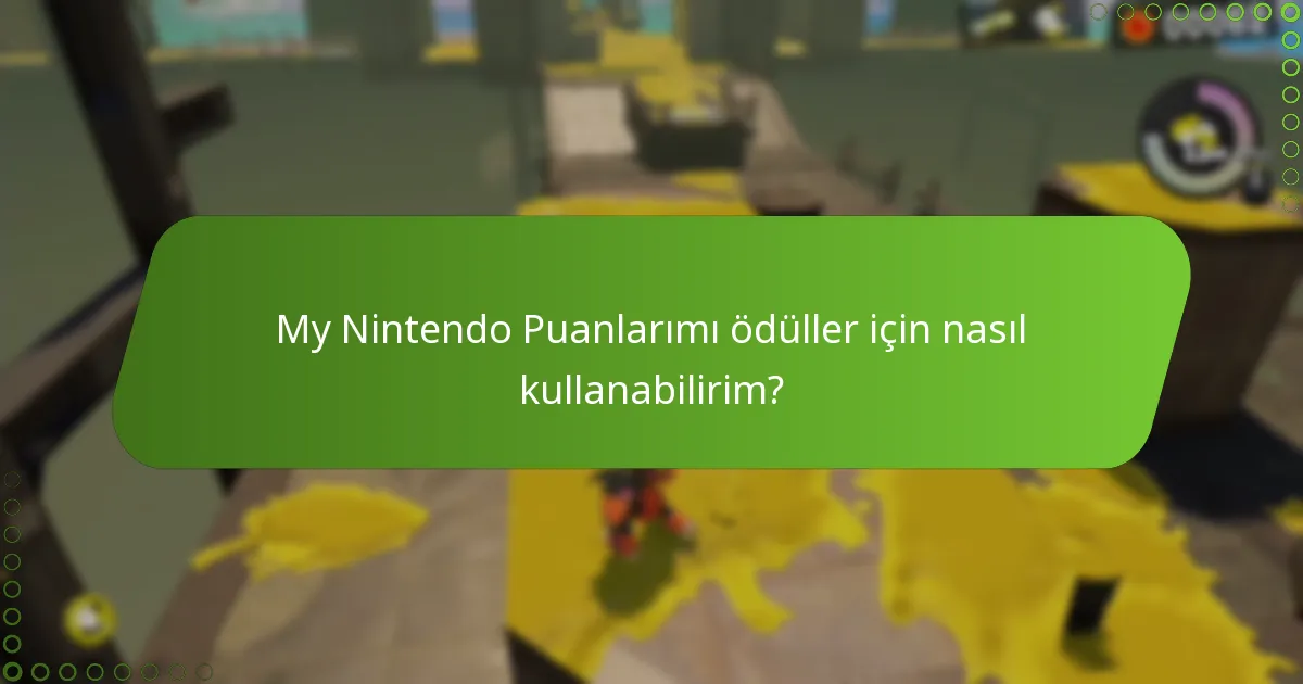 My Nintendo Puanlarımı ödüller için nasıl kullanabilirim?
