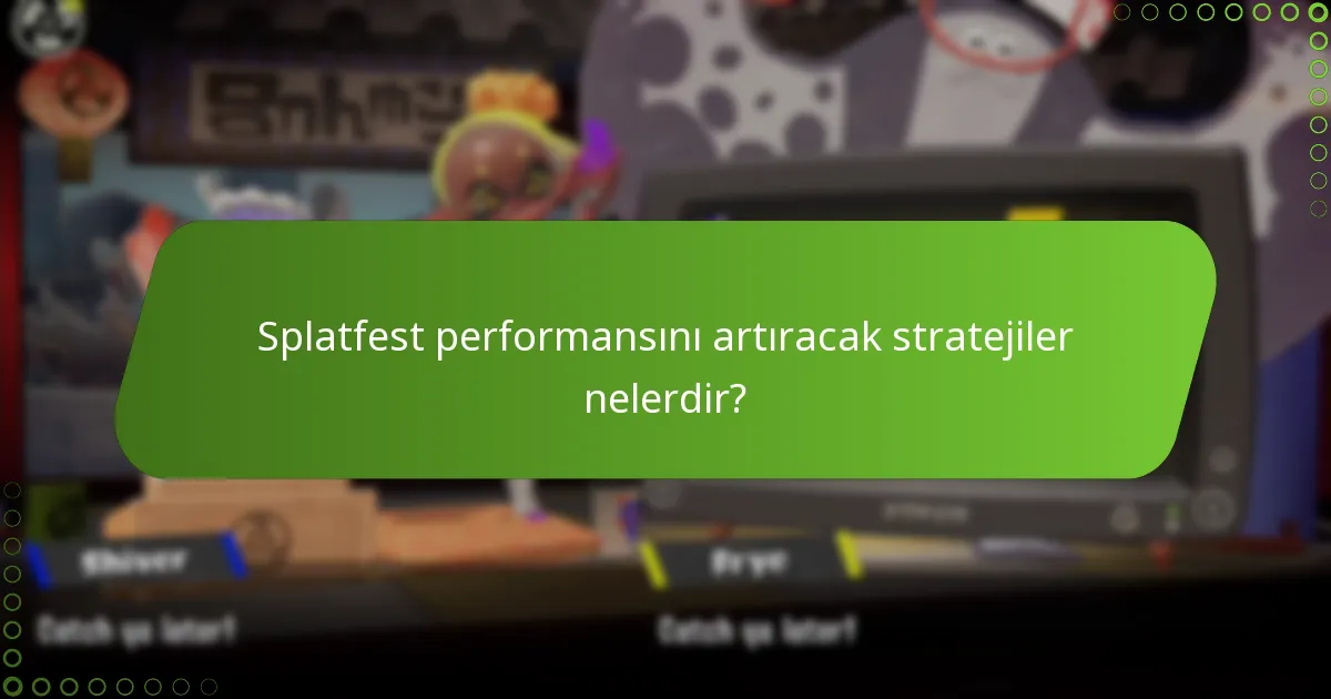Splatfest katılımı diğer etkinliklerle nasıl karşılaştırılır?