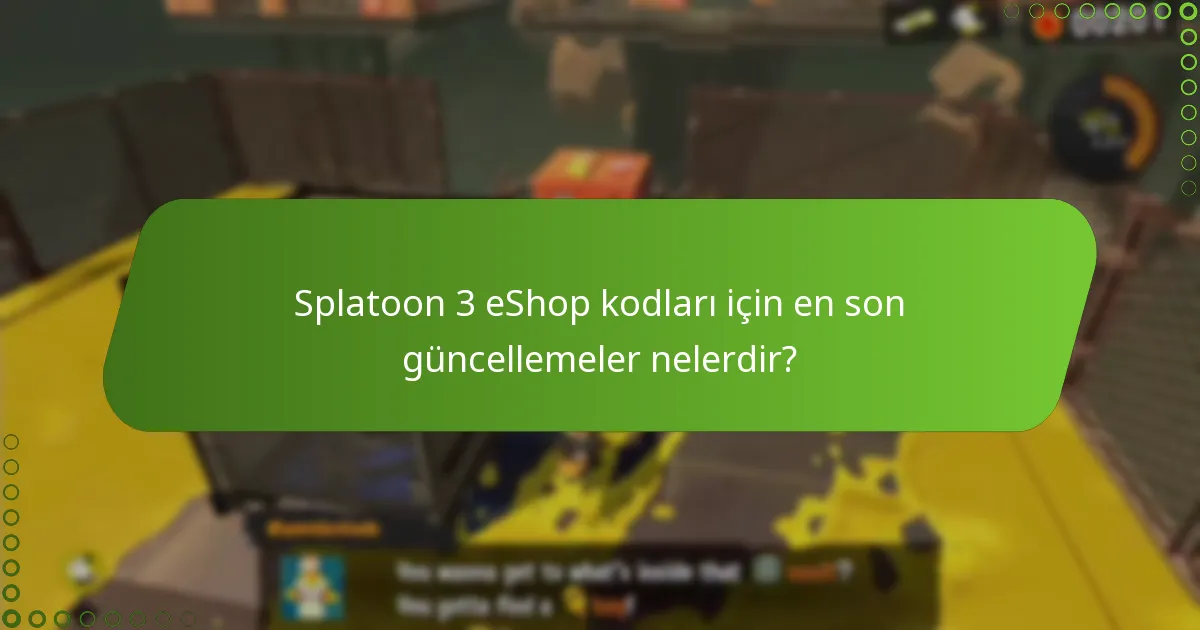 Oyuncular, Splatoon 3 için tanıtım eShop kodlarını nerede bulabilir?