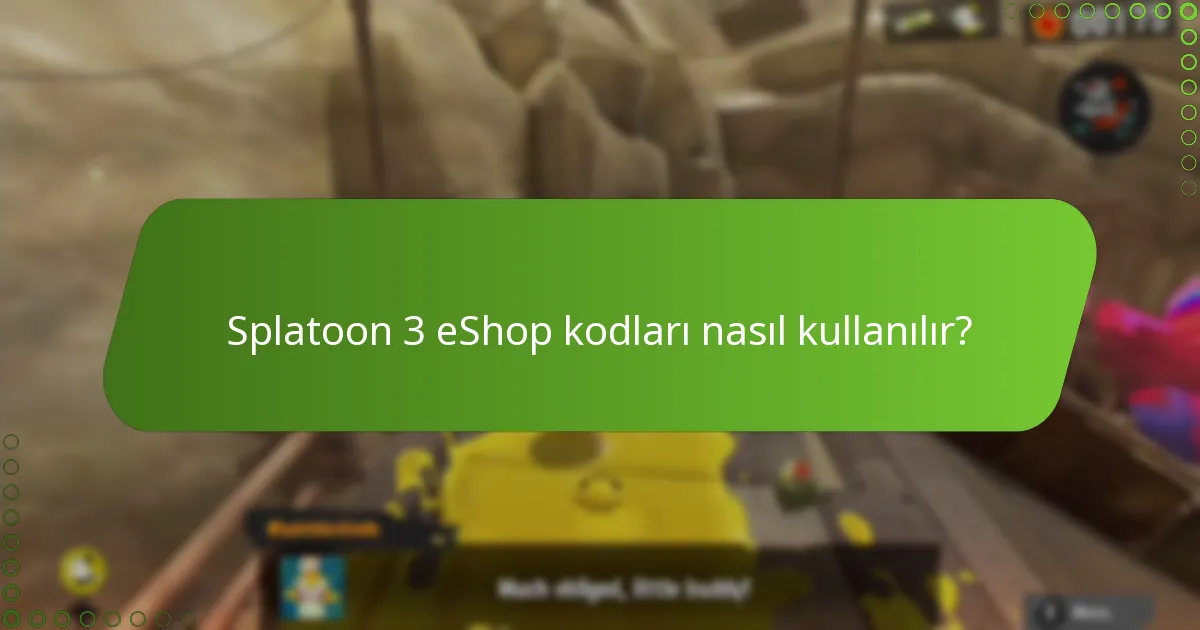 Splatoon 3 eShop kodlarını paylaşmanın faydaları nelerdir?