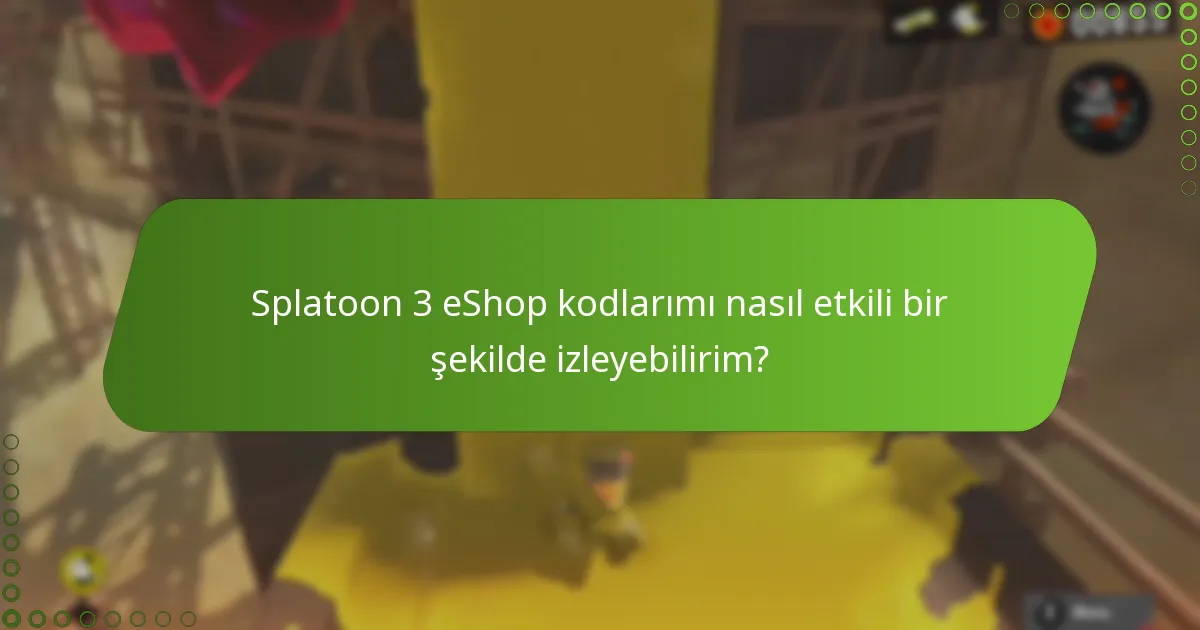 Splatoon 3 eShop kodlarını nereden bulabilirim?