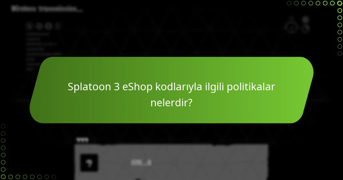 Splatoon 3 eShop kodlarını nereden satın alabilirsiniz?