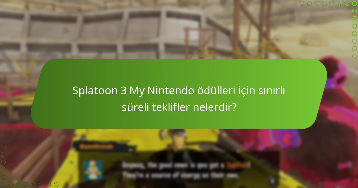 Splatoon 3 My Nintendo ödülleri, önceki ödüllerle nasıl karşılaştırılıyor?