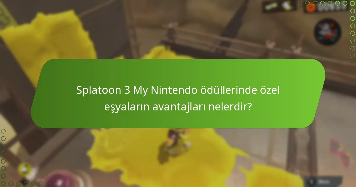 Splatoon 3’te My Nintendo ödülleri için puanları nasıl kazanabilirim?