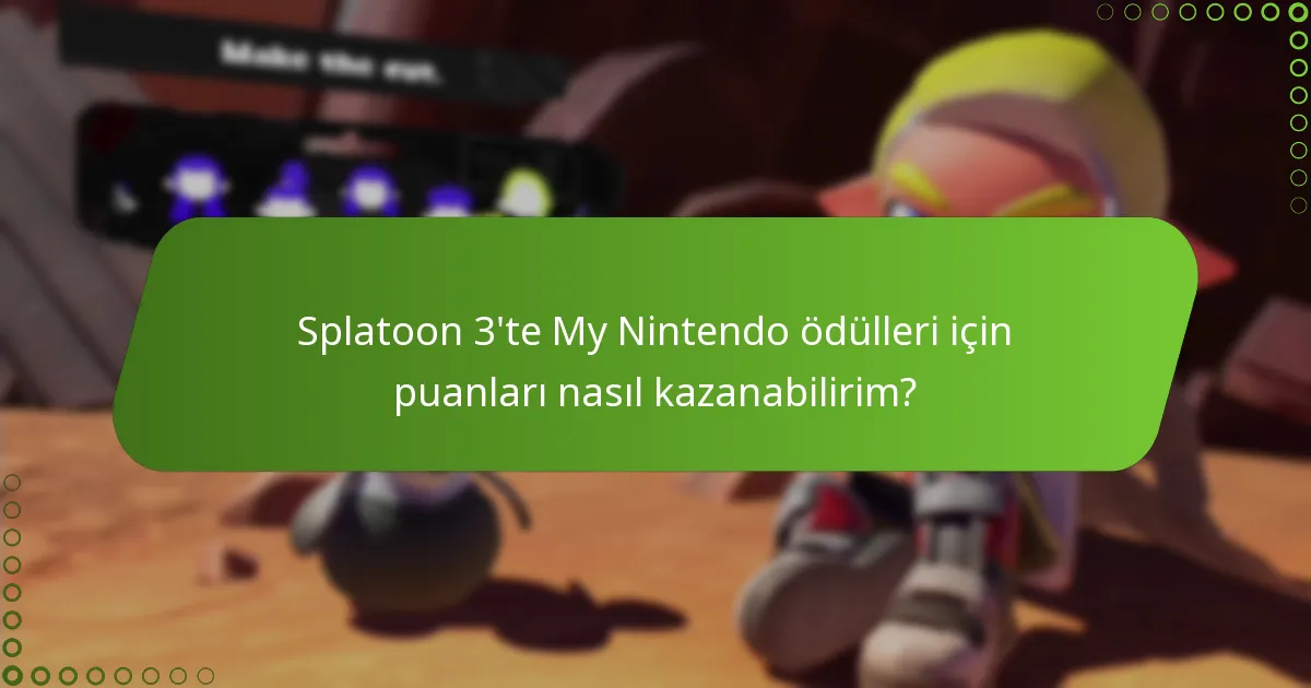 Splatoon 3 My Nintendo ödüllerinde özel eşyaların avantajları nelerdir?