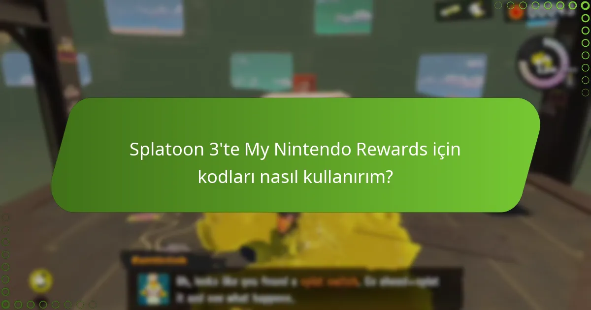 Splatoon 3’te oyun oynayarak hangi ödülleri kazanabilirim?